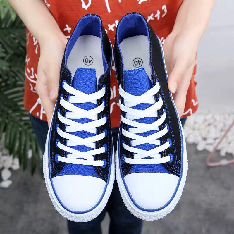 Low-top Canvas Shoes Men's Shoes Breathable Wild Casual Board Shoes Students Flat Shoes