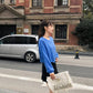 8 Colors Cute Long Latern Sleeve Knitted Shirt O-neck Loose Blouse Simple Color Sweaters