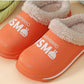 Autumn and Winter Youth Cotton Slippers Indoor Non-slip Soft-soled Shoes Warm Simple Plush Cotton Shoes