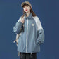 Spring and Autumn Coat Women's 2022 New Korean Version Loose All-match Student Printed Jacket Baseball Uniform Tide Ins