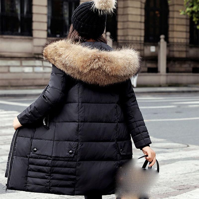 Outdoor Autumn And Winter Fashion New Ladies Slim Warm Down Jacket Cotton Hooded Padded Coat Jacket