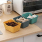 Desktop Sundries Storage Box Frosted Small Box Plastic Dust-proof Household Finishing Cosmetics Snack Storage Storage Box