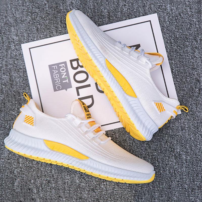 Summer Korean Style Trendy Sneakers Men's All-match Casual Breathable Net Shoes