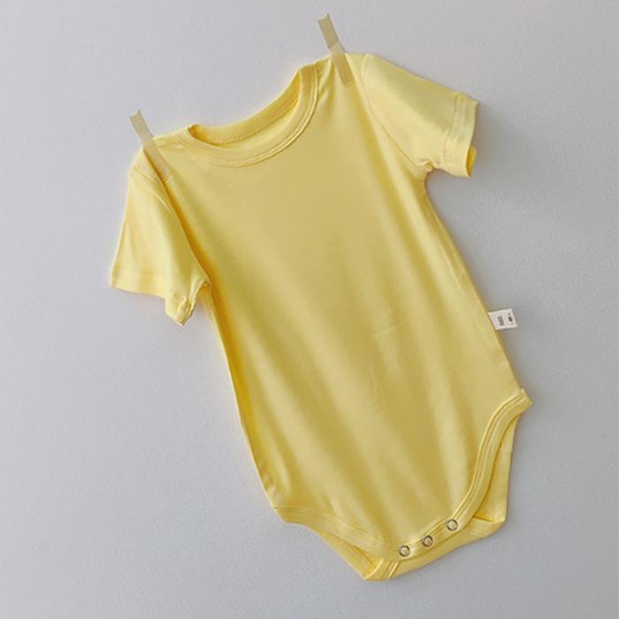 Baby Girls Romper Summer Spring Newborn Baby Girls Short Sleeve One-pieces Jumpsuit Baby Clothes Outfits