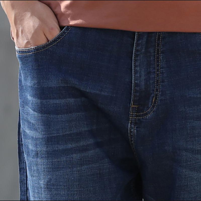 Jeans for Men Plus Size Loose Casual Straight Blue Jeans Pants Streetwear Skateboard Hip Hop Baggy Denim Trousers Denim Pants 40 42