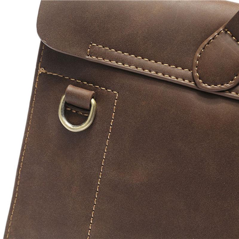 Light business shoulder bag youth backpack file briefcase leisure travel messenger bag for Men