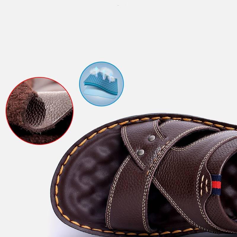 High Quality Summer Men's Sandals Outdoor Fashion Casual Shoes Men Beach Shoes Non-slip Flats