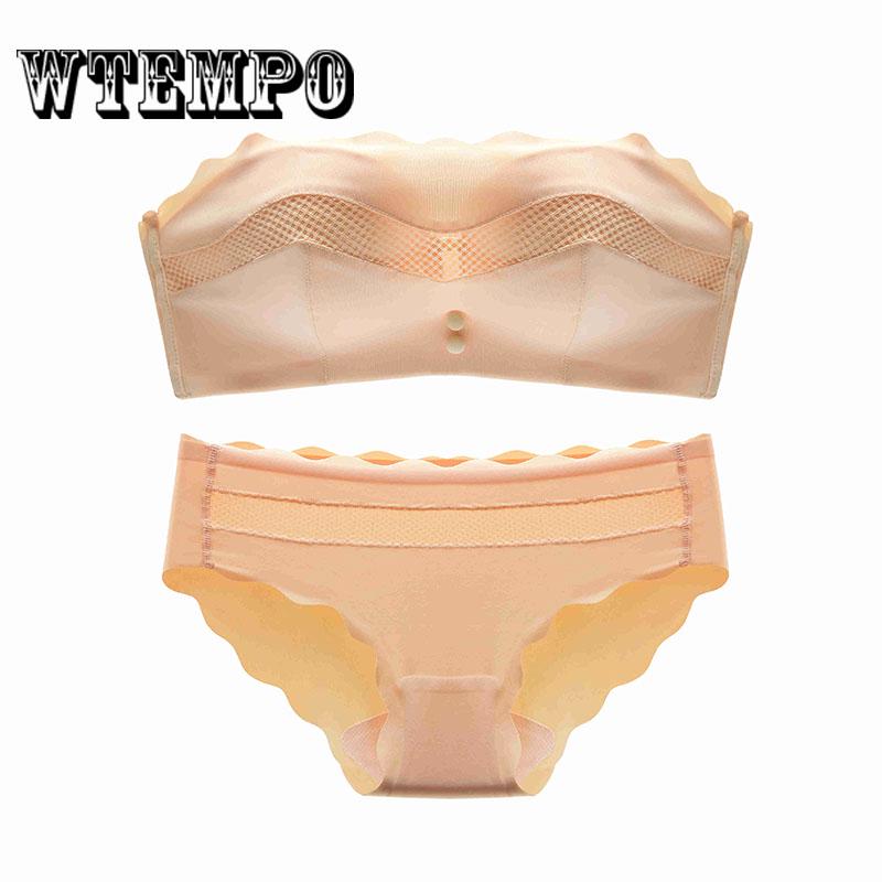 Women Magic Push Up Bra Strapless Bras Underwired Back Band Dress Wedding Backless Invisible Bras