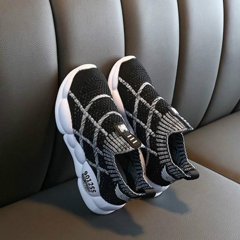 Baby Boys Girls Mesh Solid Ankle Shoes for Children Kids Breathable Casual Sport Shoes Sneakers
