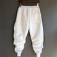 Harem Casual Pants Men's Striped Nine-point Sports Pants Loose Leggings Sweatpants Trend Zipper Pencil Pants