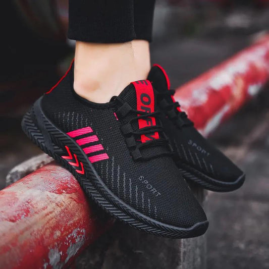 Men's Spring and Autumn Cloth Shoes Breathable Sports Running Shoes Non-slip Casual Shoes