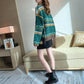 Autumn and Winter Casual Short Sweater Loose Retro Pullover Sweater Thick Knitted Women Sweater