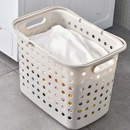 Household Food Toy Plastic Storage Basket Bathroom Dirty Clothes Storage Basket