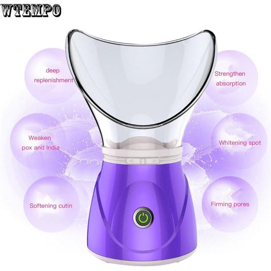 Facial Steamer Nano  Sauna Nebulizer Hydrator Machine Deep Cleansing Facial Pore Cleaner Beauty Face