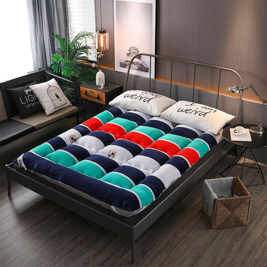 Thickened Warm Lamb Velvet Home Bedroom Mattress Double Student Dormitory Mat Is Non-slip Foldable Mat