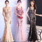 Evening Dress Banquet Noble Elegant Long Sexy Fishtail Toast Clothing Dinner Host Dress