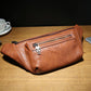 Retro Waist Bag Women Leopard Chest Bag Mobile Phone Bag Outdoor Leisure Sports Riding Shoulder Bag