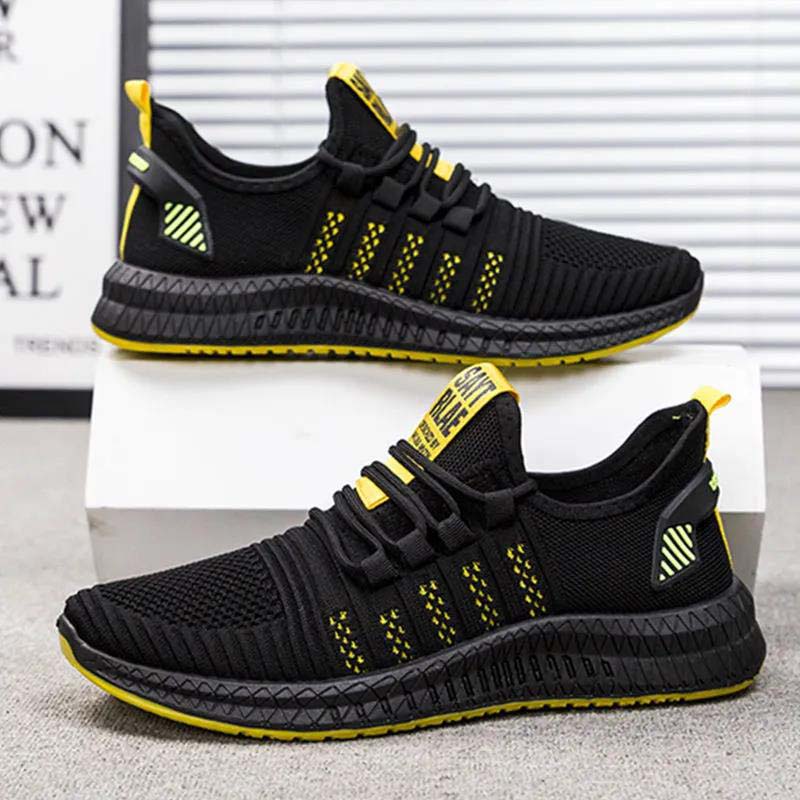 New Summer Men's Shoes Breathable Casual Shoes Non-slip Deodorant All-match Men's Youth Sports Shoes