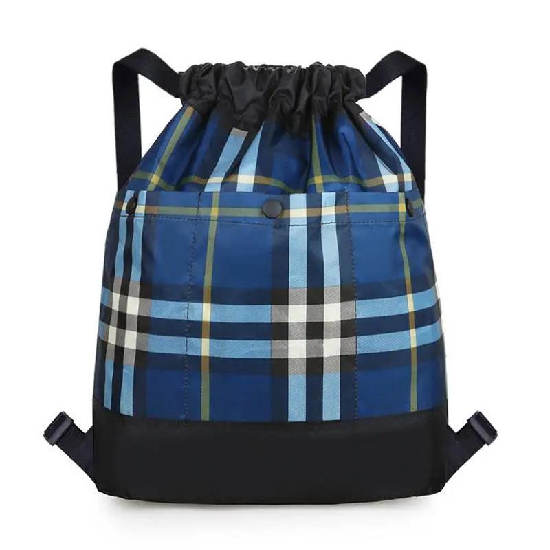 Lightweight Travel Ladies Large Bag Nylon Drawstring Pocket All-match Backpack Sports Backpack Student Large Capacity