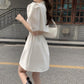 Bow Knot Waistless Suit Dress Women's New Temperament Fashion Waist-slung Royal Sister Style A-line Skirt Ladies Casual Suit Skirt