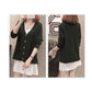 Winter Women Warm Casual Long Section Button Breasted Soft Cardigans Sweater Coat Jacket