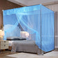 Lace Mosquito Net Home Bedroom Single Door Single Double Gauze Encryption Elegant Princess Style Old-fashioned Bed Mosquito Net