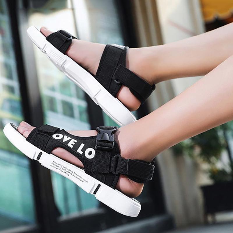 Summer Men's Sandals Casual Trendy Beach Shoes Non-slip Outer Wear Sports Men's Sandals