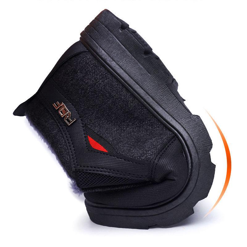 Winter Cloth Shoes Plus Velvet Thick Warm Old People Shoes Non-slip Comfortable Snow Boots