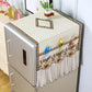 Thickened Fabric Lace Refrigerator Towel Refrigerator Cover Dust Cover Refrigerator Cover
