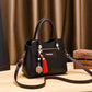 Fashion PU Leather Handbag for Women Girl Messenger Bags with Tassel Ladies Party Shoulder Bags