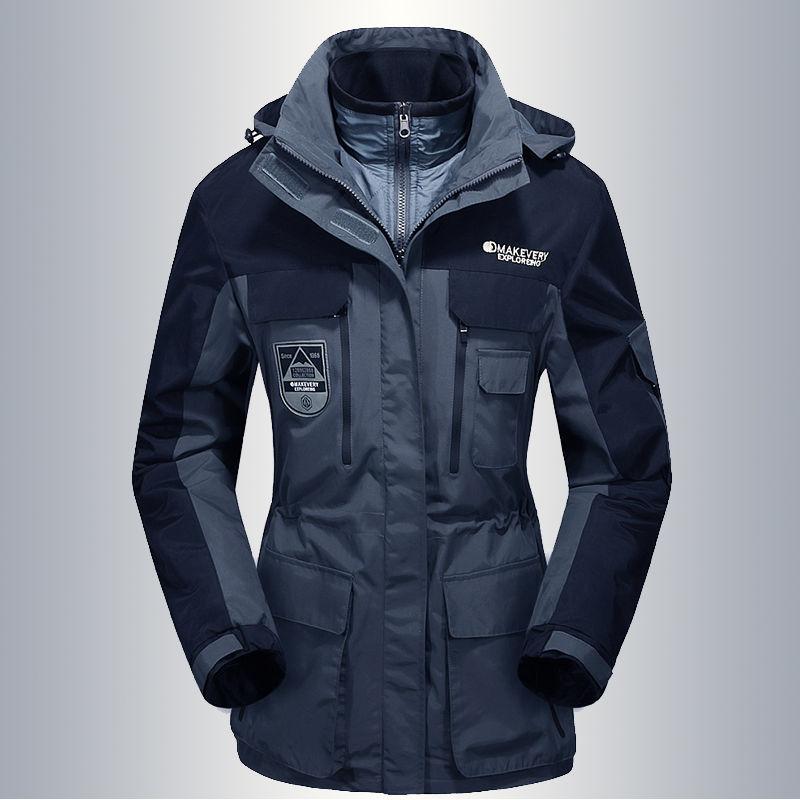 Hiking Suit Folklore Down Jacket Couple Cotton Jacket Thick Men 'S Cotton Jacket Fashion Casual Wear