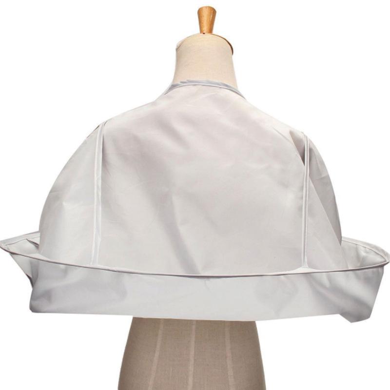 Adult Hair Cutting Hairdressing Cape Cloak Umbrella Foldable Waterproof Home Salon Barber