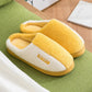 Winter Couple Cotton Slippers Household Indoor Non-slip Wear-resistant Slippers Plush Warm Home Cotton Shoes