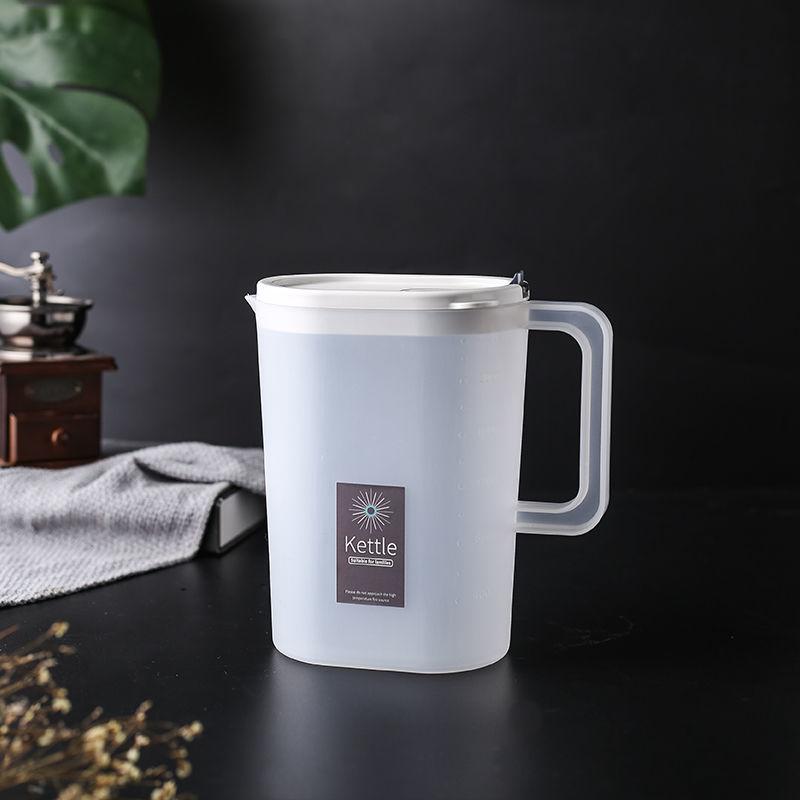 Nordic Cold Kettle Large Capacity Graduation Kettle High Temperature Resistant Household Beverage Teapot with Plain Water