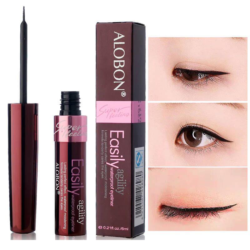 Eyeliner is smooth, ultra-fine soft tip, black pen, fast-drying long-lasting non-staining eye makeup