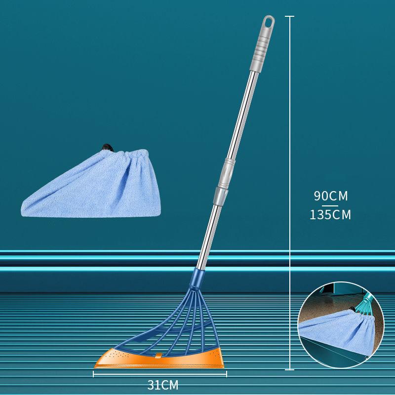Household Sweeping Broom Non-stick Hair Broom Broom Soft Rubber Mop Bathroom Shaving