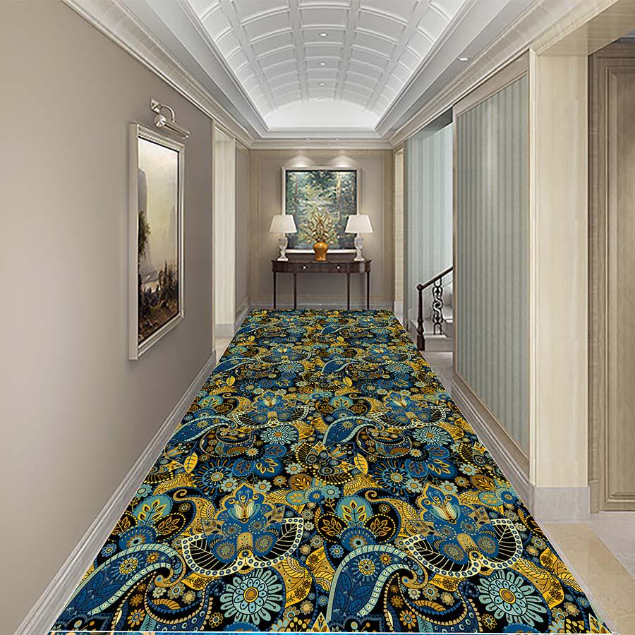 3D creative flower grass carpet sea world carpet Hallway Room Rugs stairs Mats