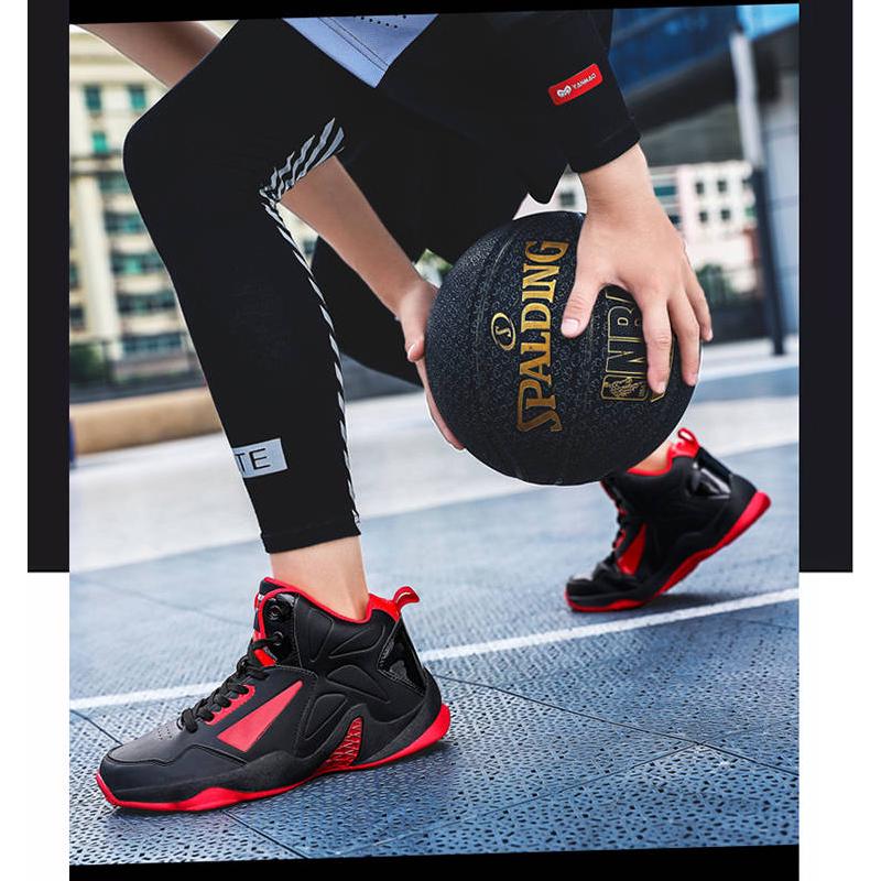 Men's Basketball Shoes Breathable Non-Slip Wearable Sports Shoes Athletic Basketball Sneakers