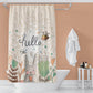 Bathroom Hook Shower Curtain Bathroom Partition Cloth Curtain Stop Curtain Waterproof and Mildew Proof Shower Curtain