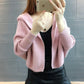 Hooded Sweater Winter Thickening Long-sleeved Loose Casual Fashion Bat Shirt Blouse