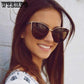 Fashion Women Cateye Sunglasses Fashion Trend Vintage Elegant Oval Lady Sun Glasses Female oculo de