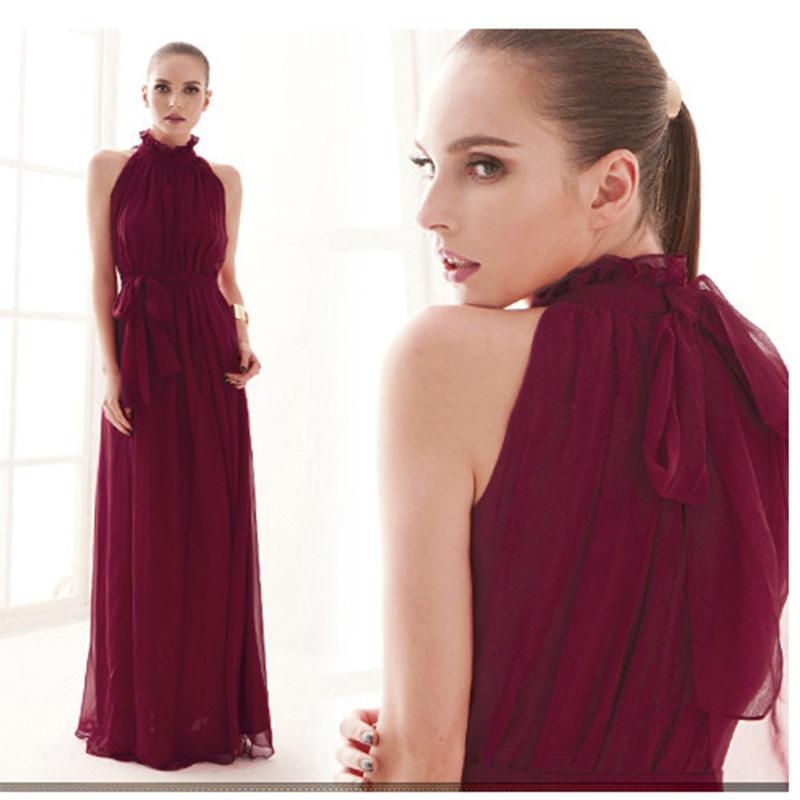 Super Long Ankle Length Skirt Bohemian Solid Color Chiffon Plus Size Dress Holiday Beach Skirt Light and Breathable Elegant Chiffon Long Skirt