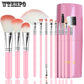 Champagne Makeup Brushes Set for Foundation Powder Blush Eyeshadow Concealer Kit Pincel Maquiagem