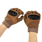 Outdoor Tactical Gloves Sport Anti-Skid Rubber Hard Knuckle Full Finger Gloves
