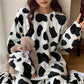 Women's Autumn and Winter Coral Velvet Thick Pajamas Flannel Plus Velvet Outer Wear Home Service Suit