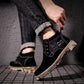 Men Boots Canvas Shoes Men Martin Boots High Top Ankle Boots Men Boots Fashion Casual Men Shoes