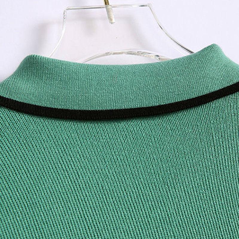 Women's Autumn Suit Knit Sweaters Long Sleeve Pullover Sweater Korean Large Size Loose Base Shirt Set
