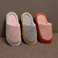 Fall and Winter Men's and Women's Indoor Cotton Slippers Casual Warm and Dirt-resistant Flat Shoes
