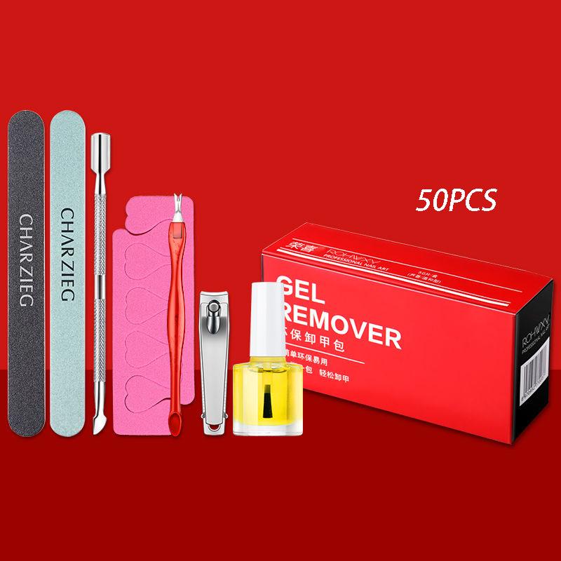 Nail Tools Set Nail Polish Remove Set 200 Pieces Nail Foil Nail Care Tools Kit