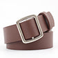 Belts Women Thin Faux Leather Belt Cummerbunds Pin Buckle Casual Waistband Strap